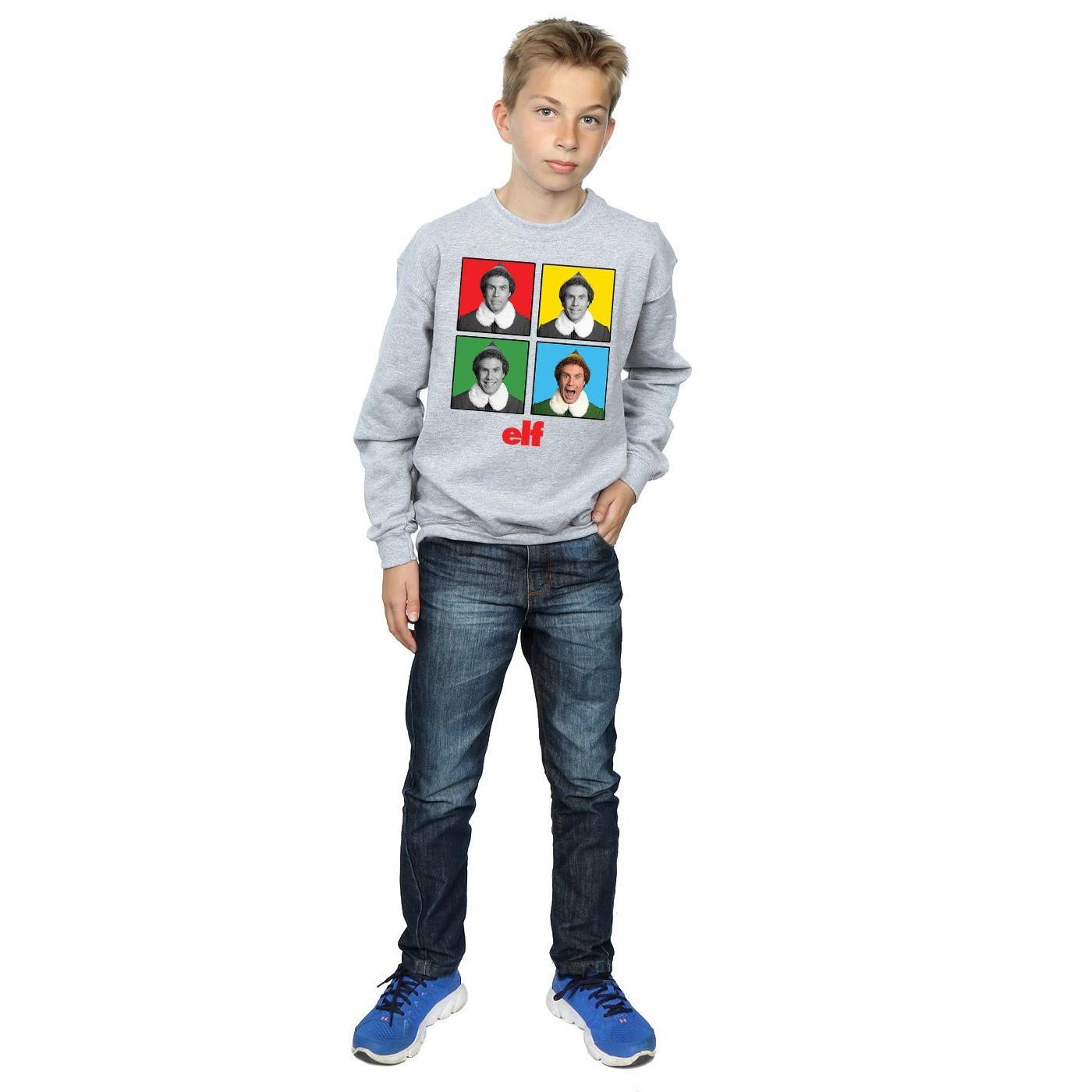 Elf  Four Faces Sweatshirt 