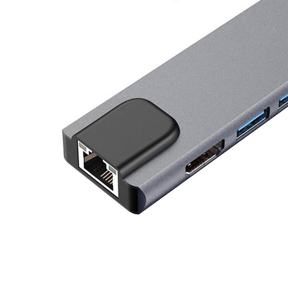 eStore  USB-C Multiport - HDMI, Ethernet, USB-C, 2x USB-3.0 