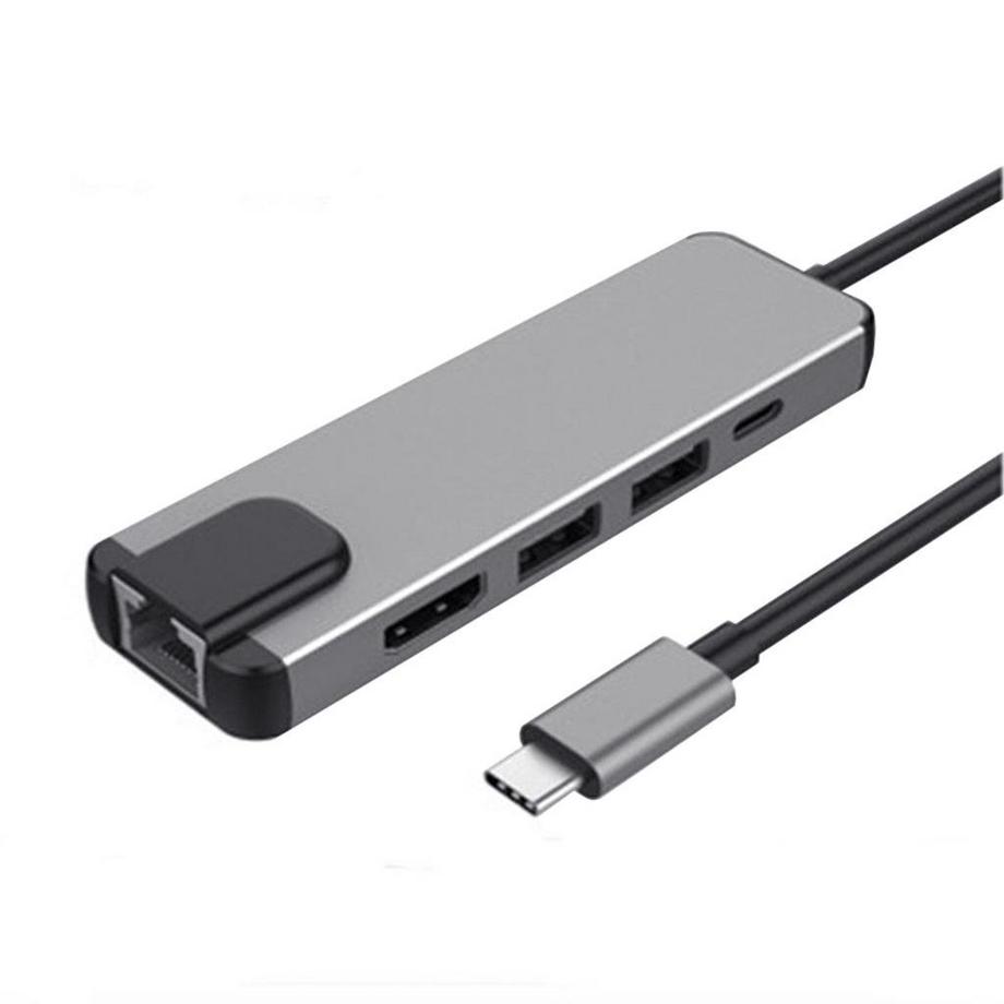 eStore  USB-C Multiport - HDMI, Ethernet, USB-C, 2x USB-3.0 