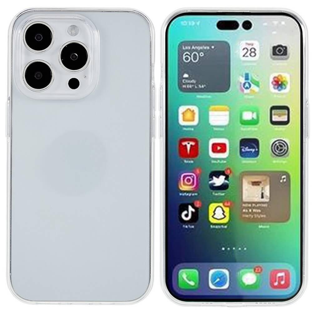 Cover-Discount  iPhone 14 Pro Max - Coque en silicone transparent 