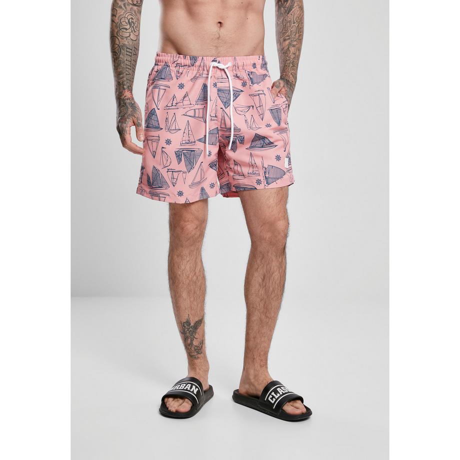 URBAN CLASSICS Pattern Badeshorts  