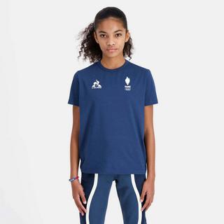 Le Coq Sportif  t-shirt per bambini paris 2024 