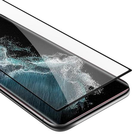 Cadorabo  Plein écran Film de protection compatible avec Samsung Galaxy S22 ULTRA - Verre de protection d'écran durci (Tempered) d'une dureté de 9H avec 3D Touch 