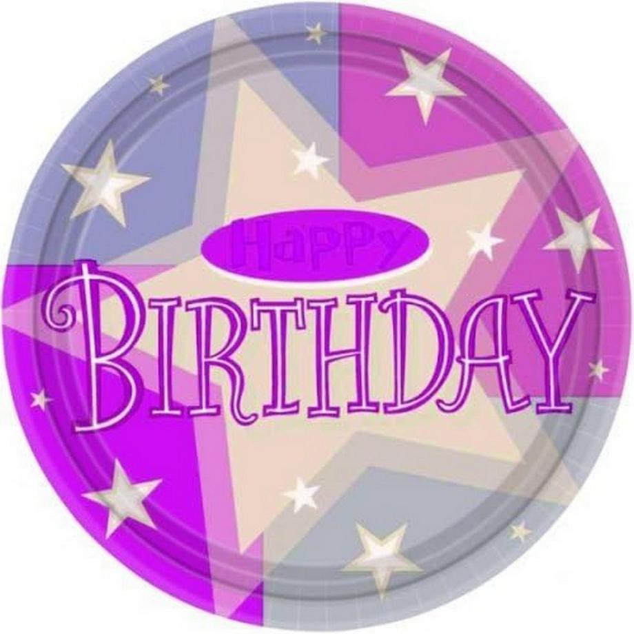 Schimmer PartyTeller, Papier 8erPack