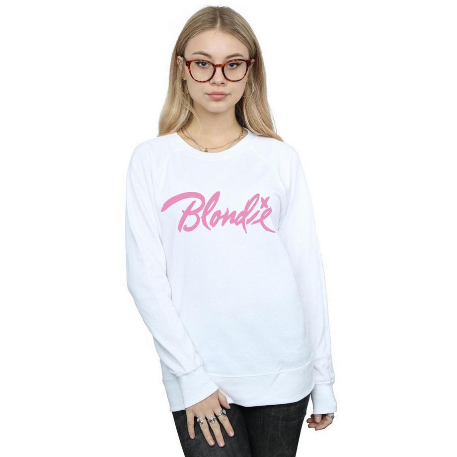 Blondie Logo Felpa Girocollo  