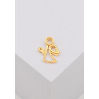 MUAU Schmuck  Pendentif ange en or jaune 750 diamant 0,0075ct. 13x11mm 