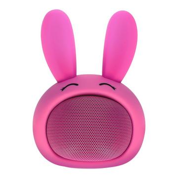 Speaker luminoso Moxie, coniglio rosa