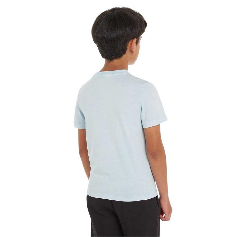 Calvin Klein T-Shirt Poche Poitrine Lavage Vintage  