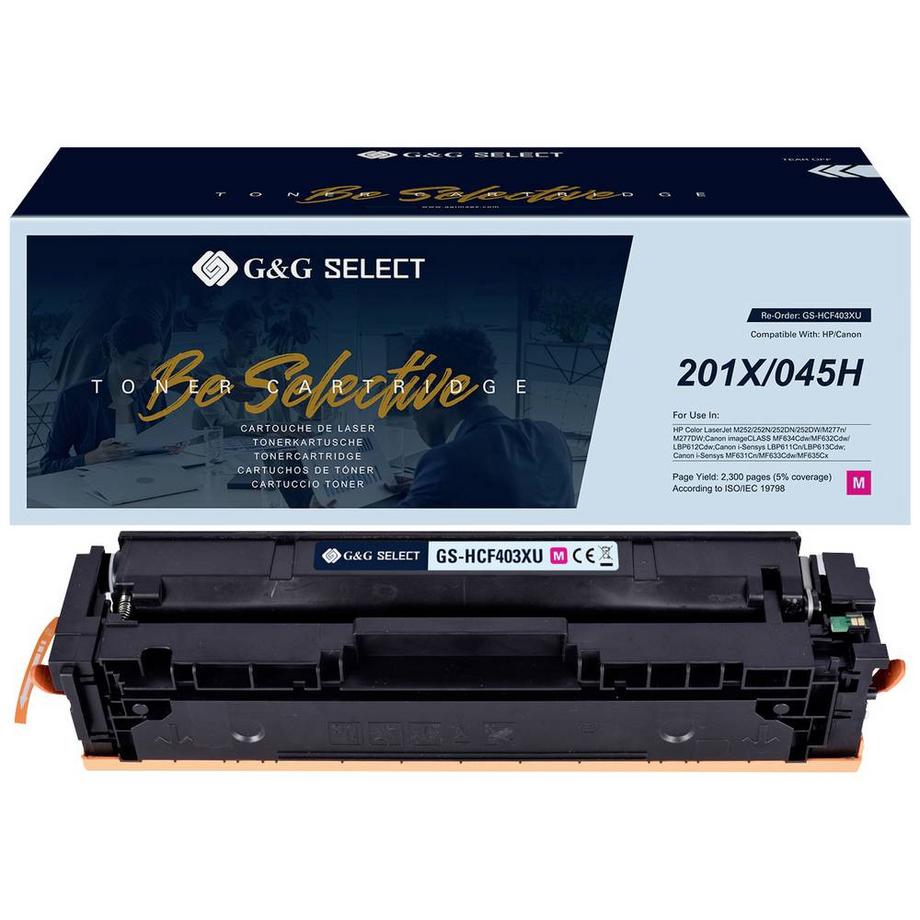 Kompatibel mit HP 201X Canon 045H Toner - Marke: Select