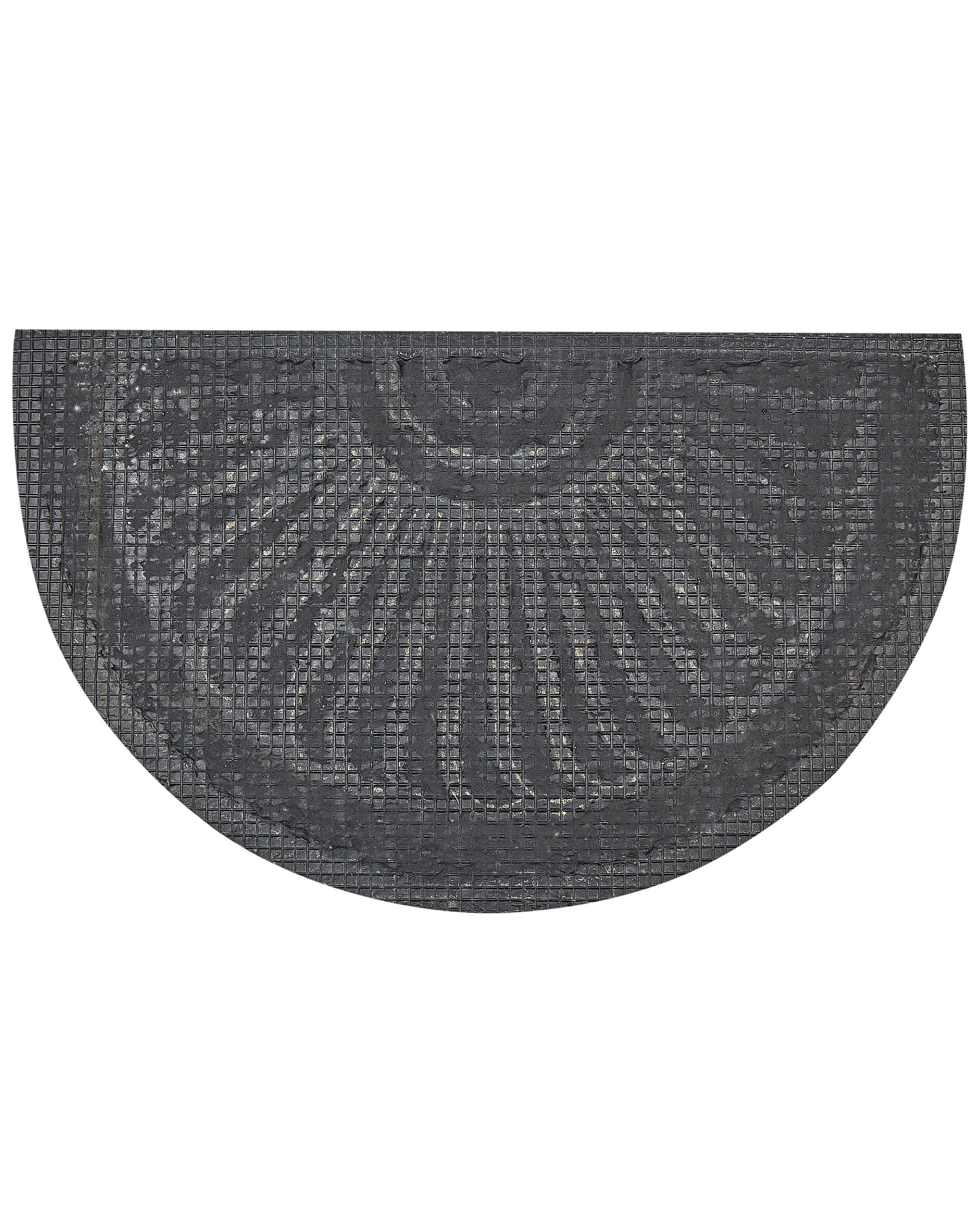 Beliani Fussmatte aus Kokosfasern Klassisch KORYAK  