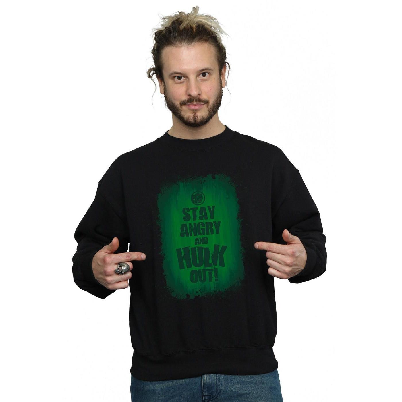 MARVEL  Stay Angry Sweatshirt 