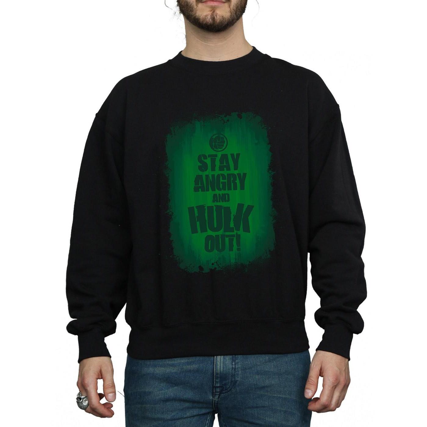 MARVEL  Stay Angry Sweatshirt 