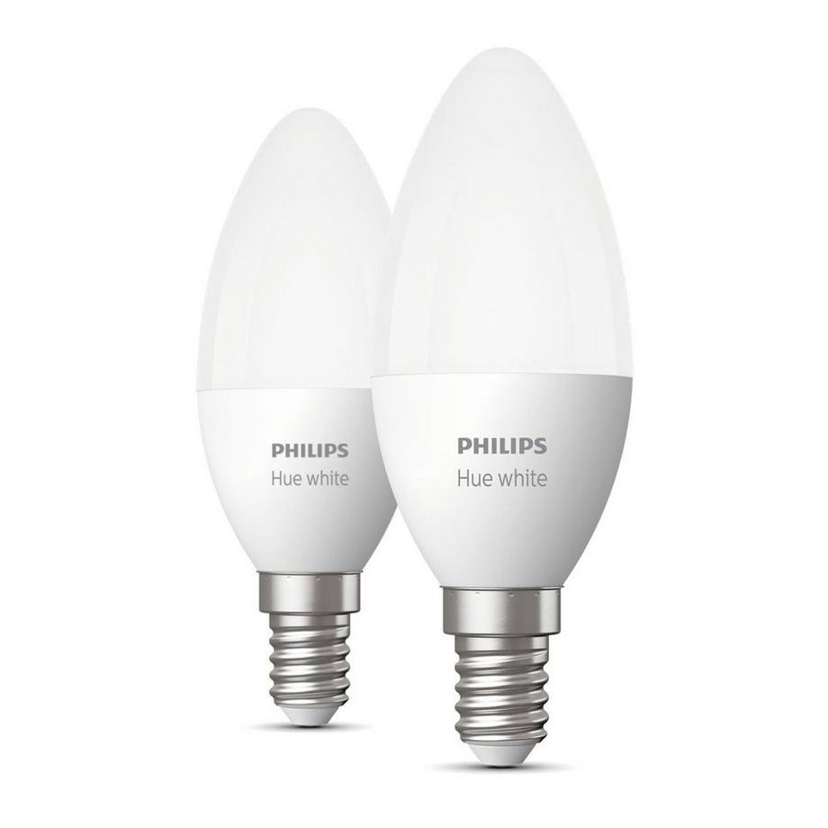PHILIPS Tonalità Bianca E14 Corona, confezione da 2  