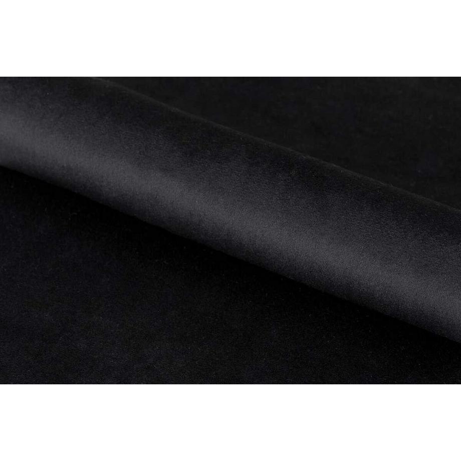 mutoni Sedia da pranzo Slim nera (1 pezzo)  