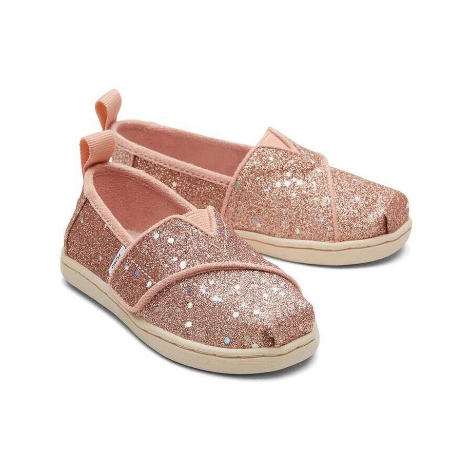 TOMS  espadrilles mit glitzer, baby  alpargata 