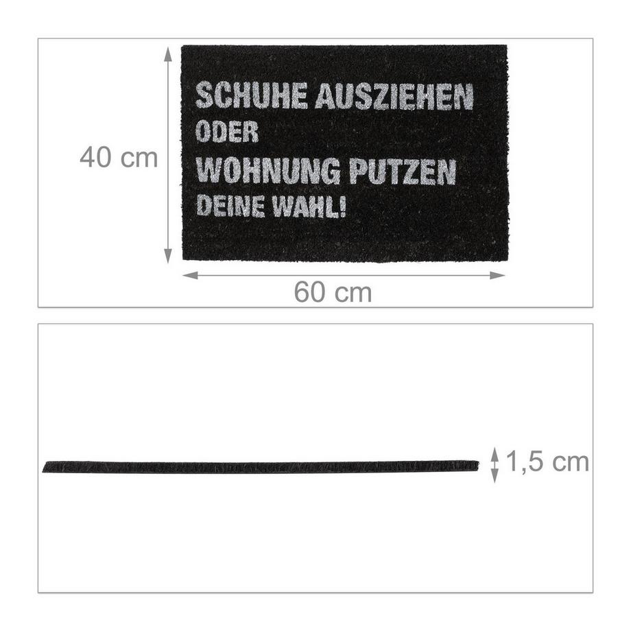 B2X Zerbino in cocco Pulizia dell'appartamento  