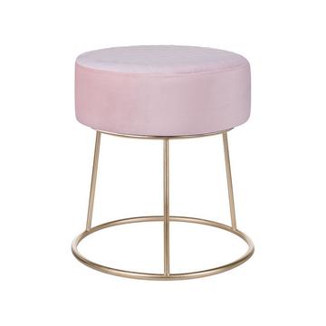 Repose-pied en Velours Moderne DELCO