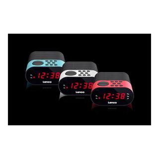 Lenco  Lenco CR-07 Orologio Nero, Bianco 