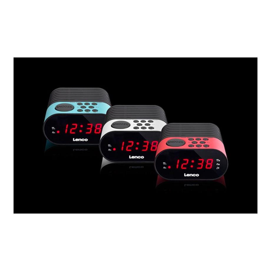 Lenco  LENCO Uhrenradio CR-07 WHITE 