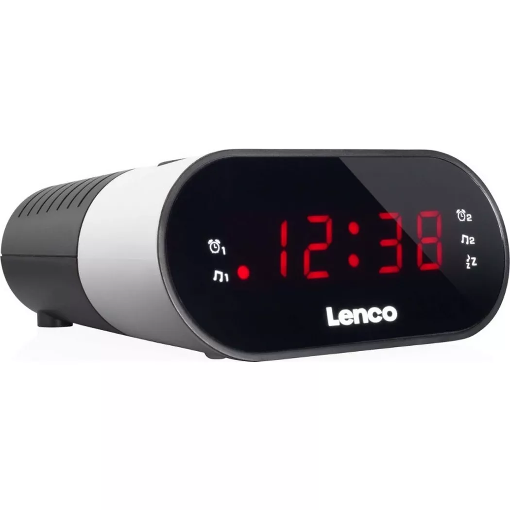 Lenco CR-07 Radiowecker – DAB Radiowecker – weiss