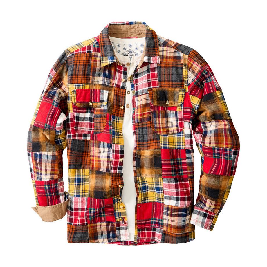Joe Browns Perfektes kariertes Patchwork-Hemd  