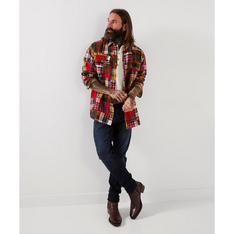 Joe Browns Perfektes kariertes Patchwork-Hemd  