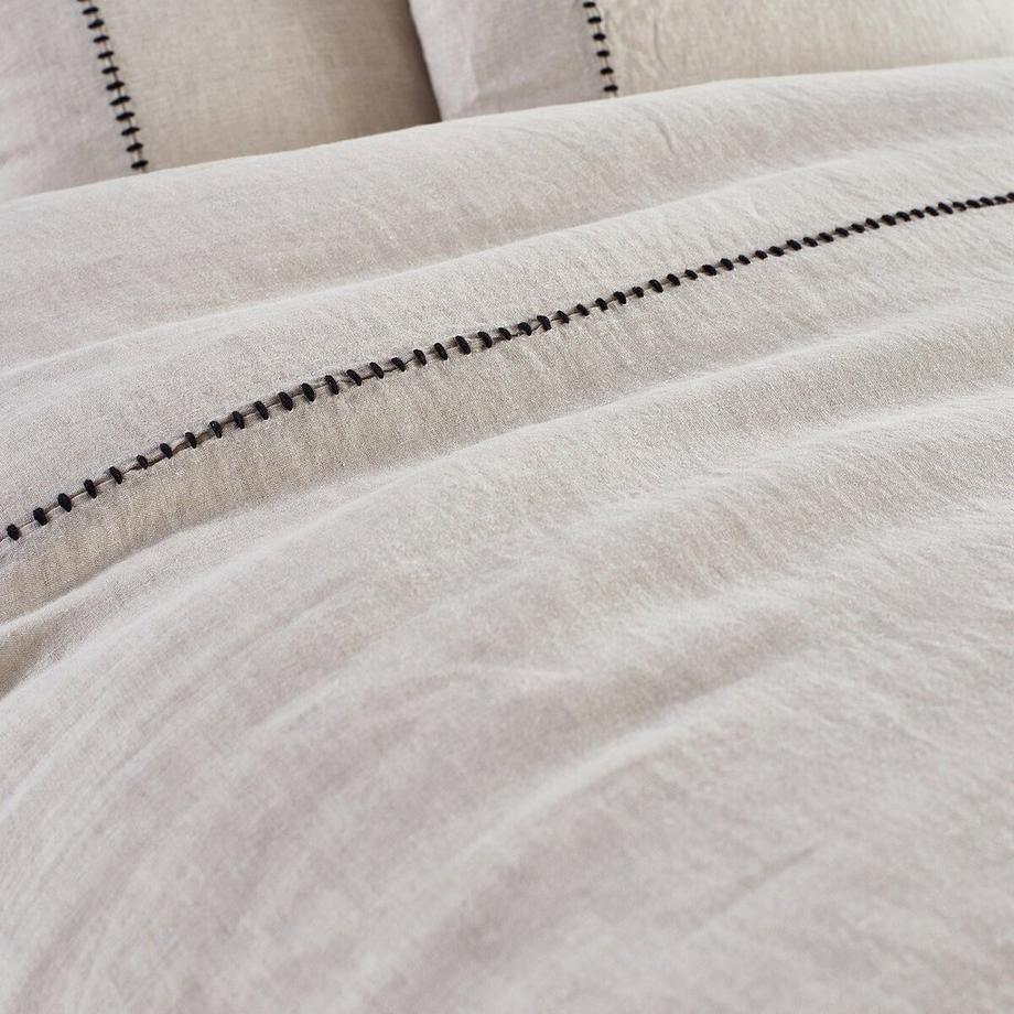 AM.PM Housse de couette lin lavé  