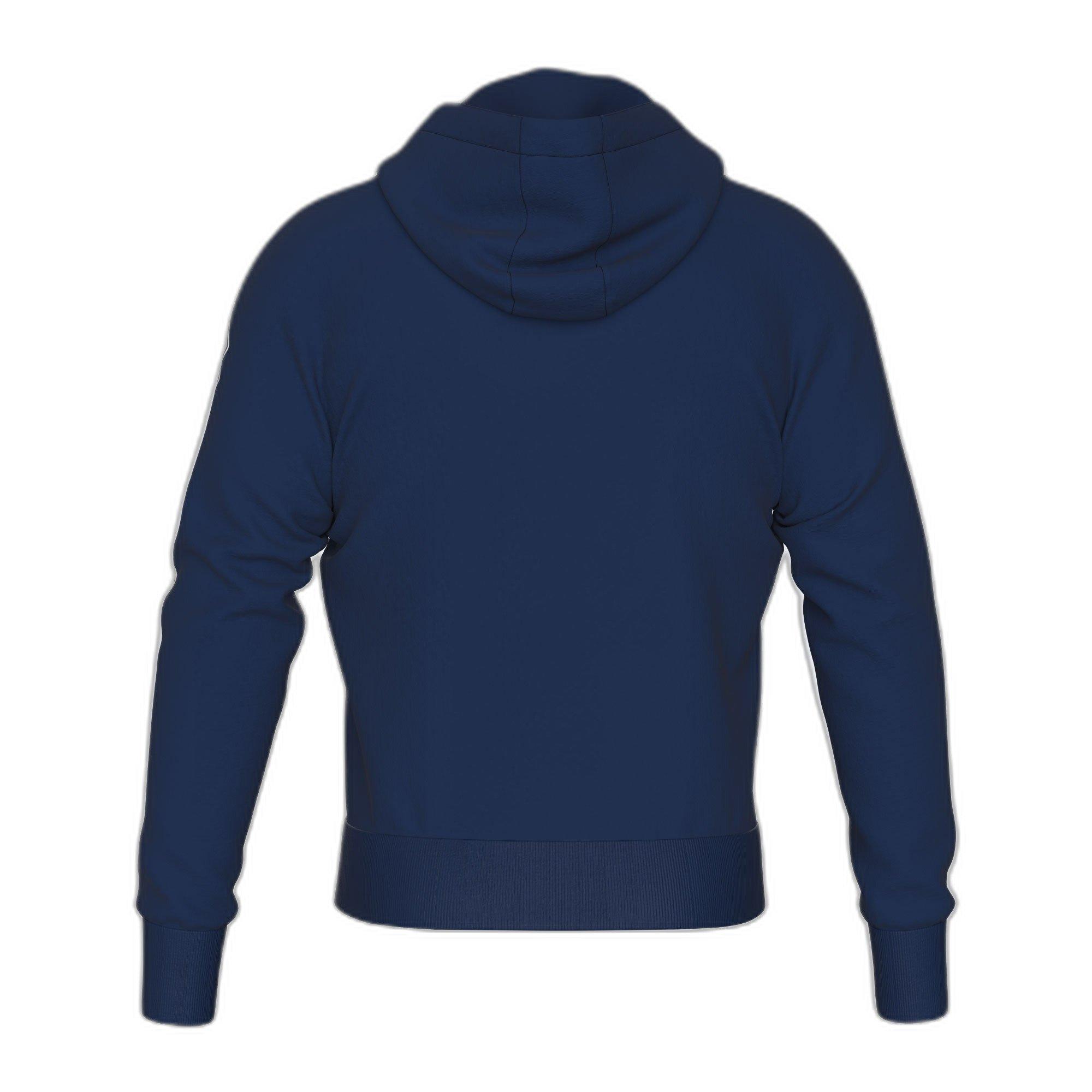 errea  sweatshirt zippé à capuche  essential 