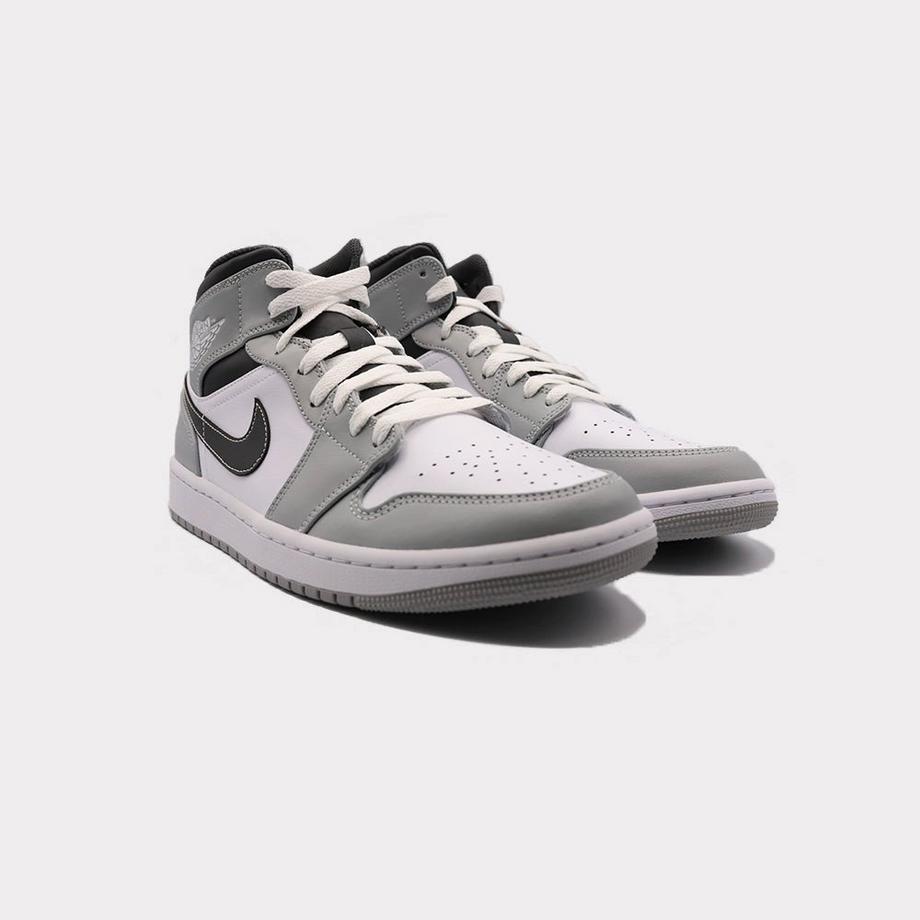 JORDAN 1 Mid Light Smoke Grey Anthracite Baskets  