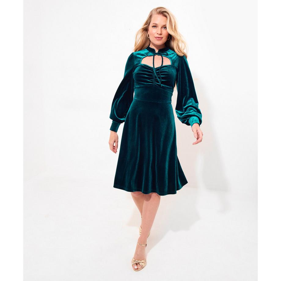 Joe Browns Robe Velours Encoche  