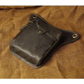 Only-bags.store Echtes Leder Bein Tasche Reise Hüfttasche Wandern Klettern Oberschenkel Tasche  