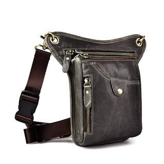 Only-bags.store Echtes Leder Bein Tasche Reise Hüfttasche Wandern Klettern Oberschenkel Tasche  