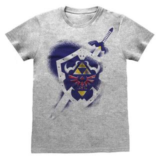 Nintendo  Legend Of Zelda Schild TShirt 