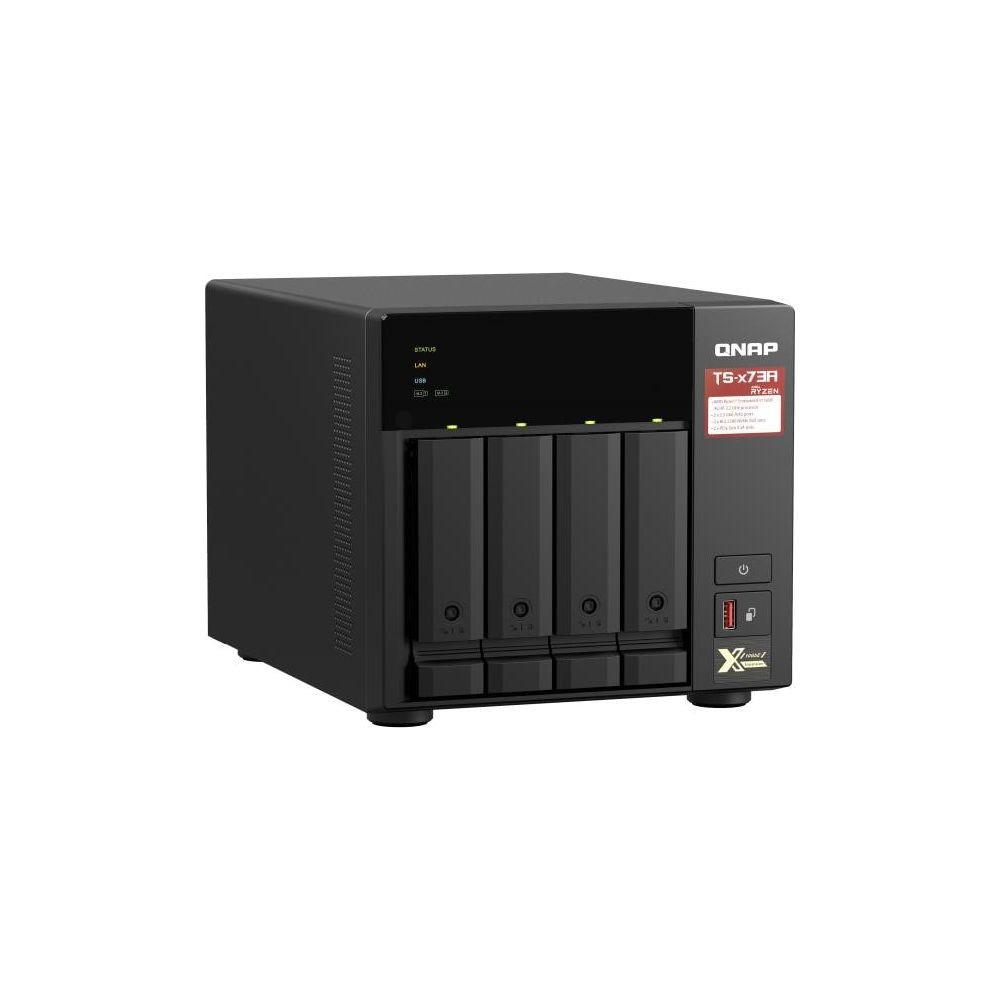 Qnap  TS-473A NAS Tower Collegamento ethernet LAN Nero V1500B 