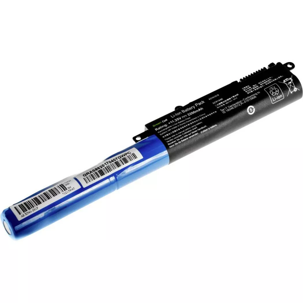 Green Cell AS86 Laptop Battery 11.2V 2200mAh for Asus A31N1519