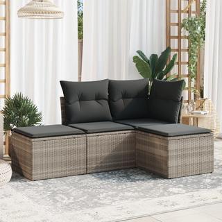 VidaXL Garten sofagarnitur poly-rattan  