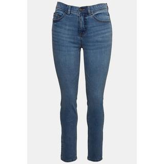 Ulla Popken  Jeans modello Sarah in comodo tessuto elasticizzato con taglio della gamba aderente e cintura comoda 