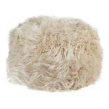 Pouf en Fourrure synthétique Boho TUKKI