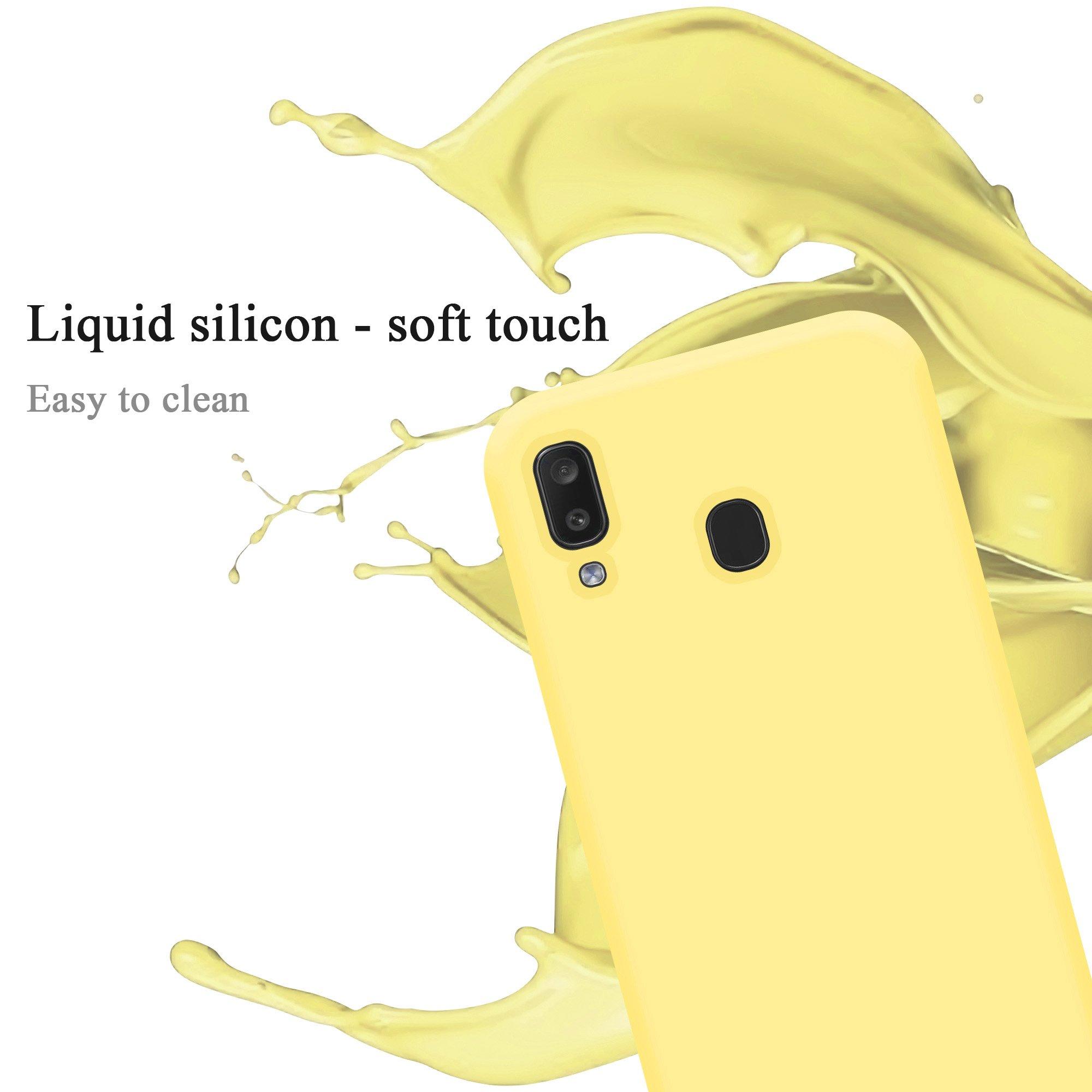 Cadorabo  Hülle für Samsung Galaxy A20 / A30 / M10s TPU Silikon Liquid 