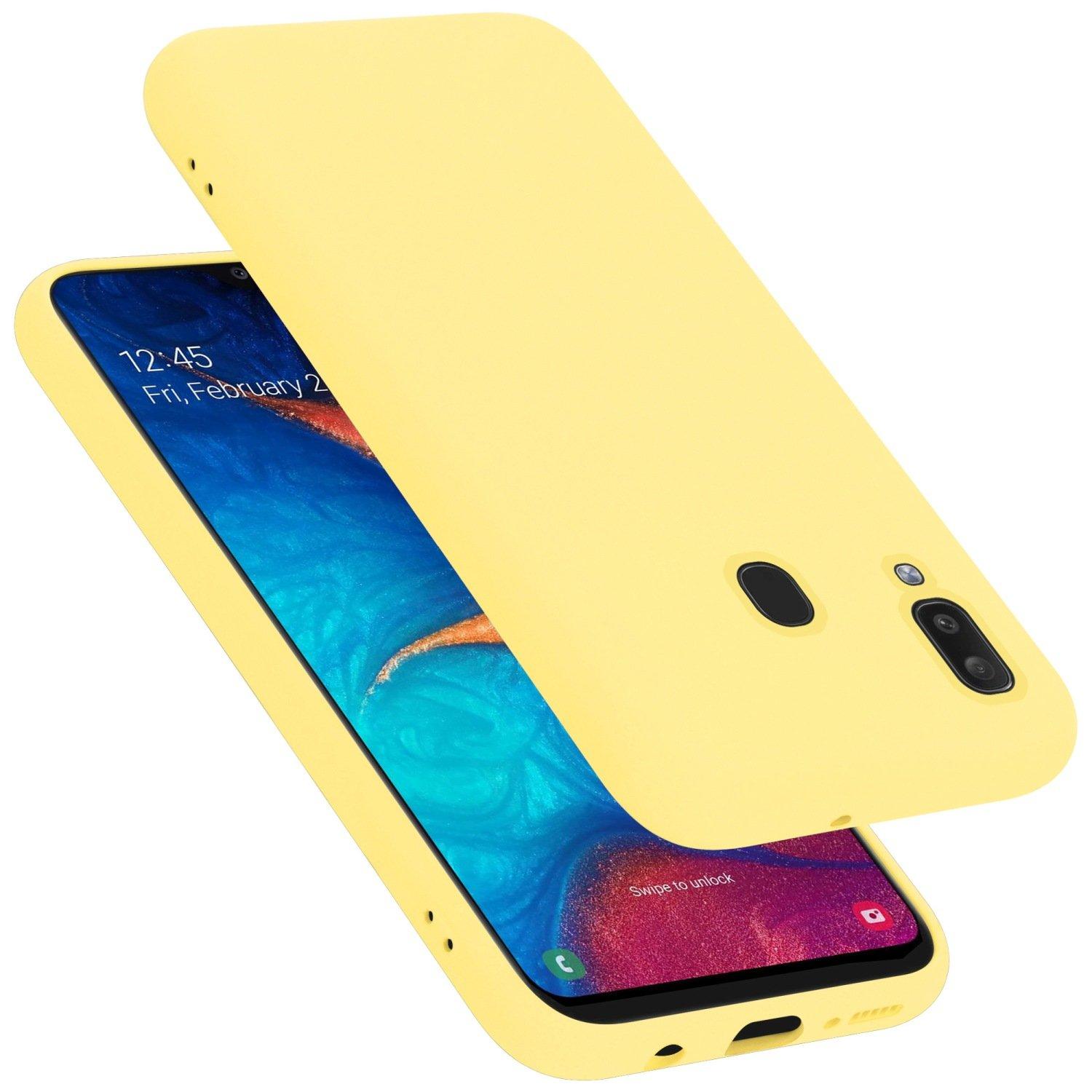 Cadorabo  Hülle für Samsung Galaxy A20 / A30 / M10s TPU Silikon Liquid 