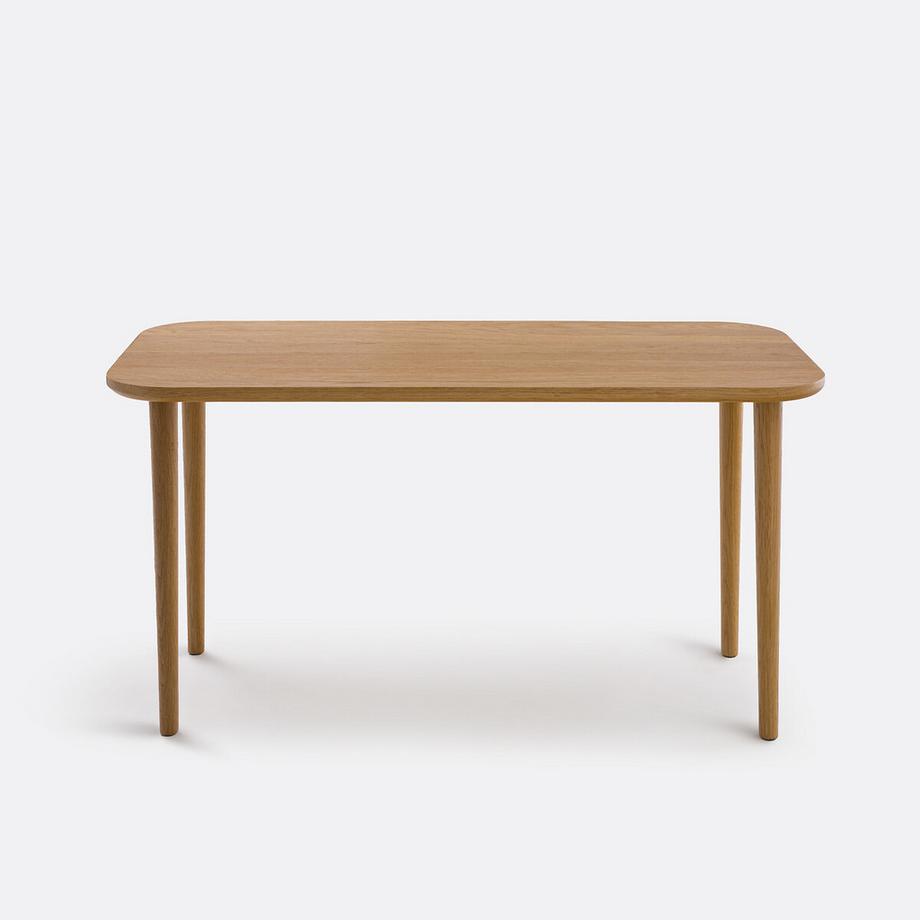 La Redoute Intérieurs Couchtisch Crueso aus massiver Eiche B100 cm  