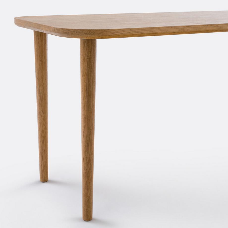 La Redoute Intérieurs Couchtisch Crueso aus massiver Eiche B100 cm  