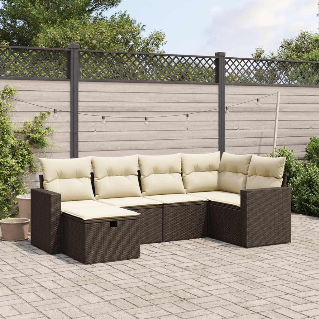 VidaXL Garten sofagarnitur poly-rattan  