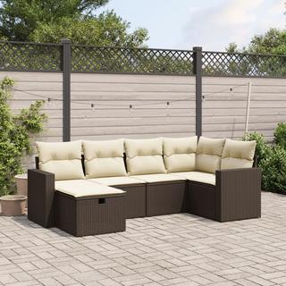 VidaXL Garten sofagarnitur poly-rattan  