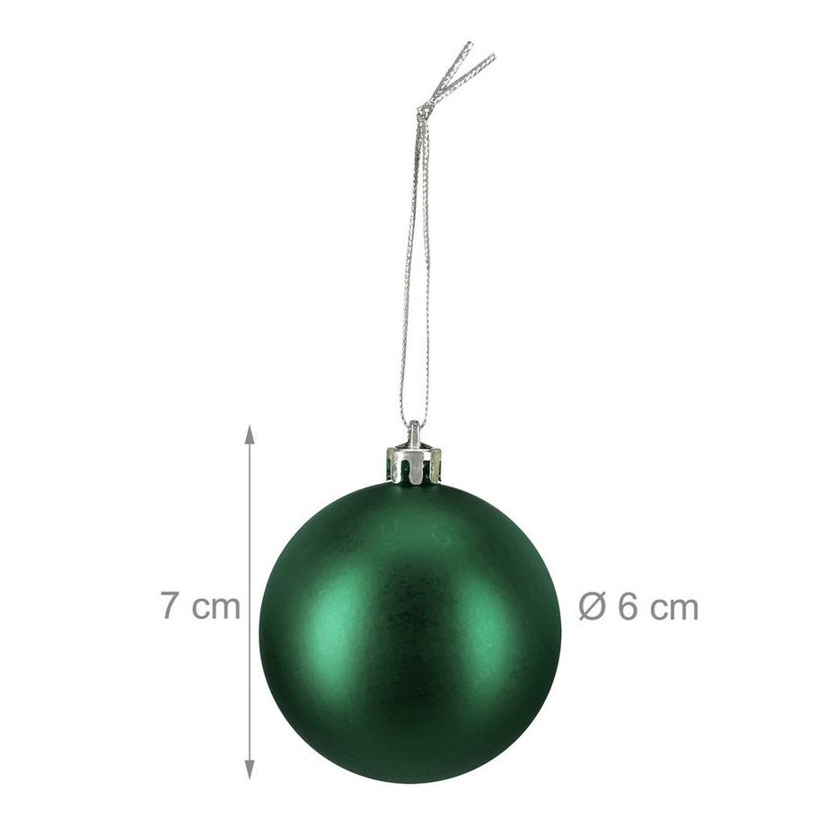 Northix Lot de 50 boules de Noël  