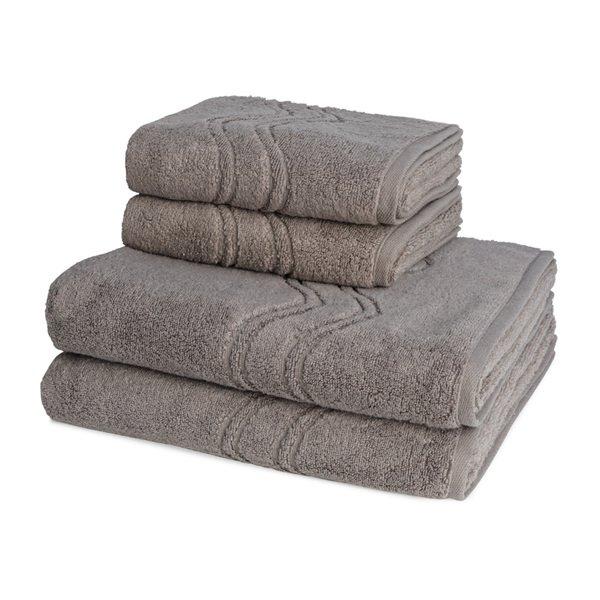 Ross Cashmere feeling - 2 X Handtuch 2 X Duschtuch - im Set  