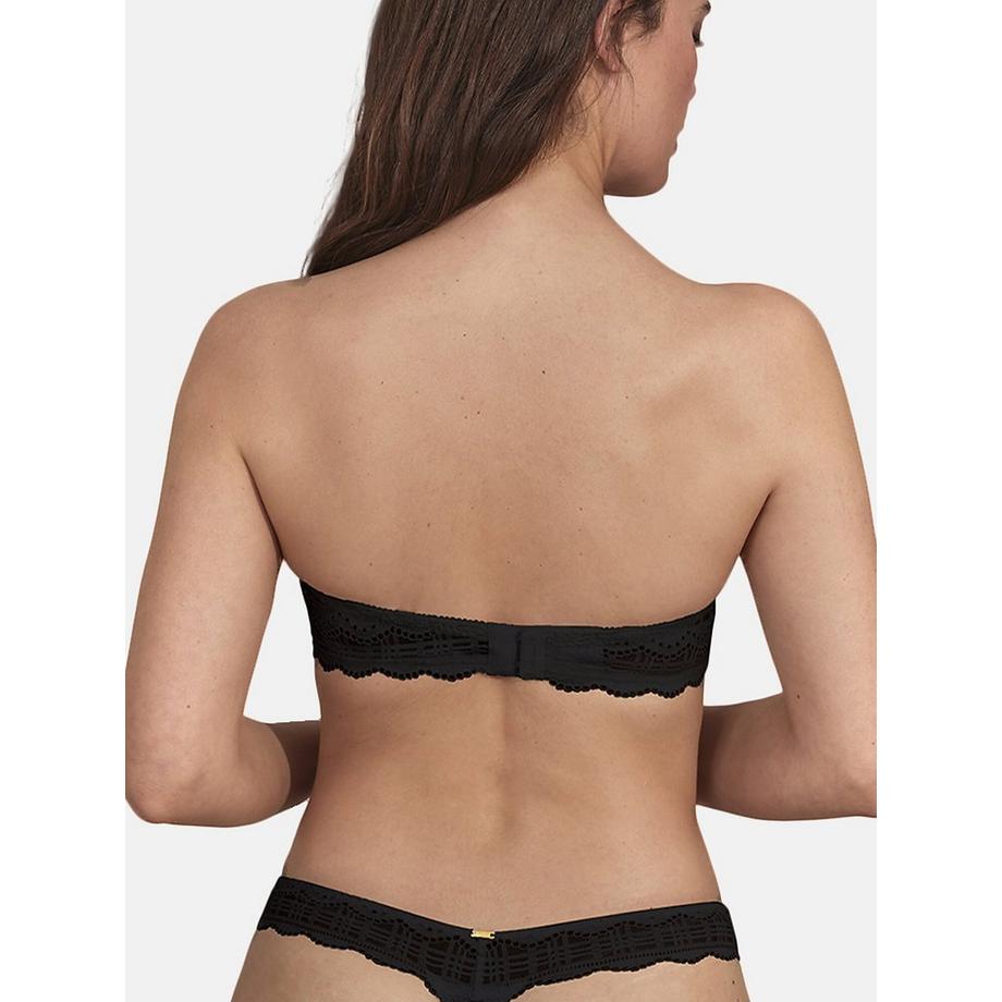 Selmark Alicia Soutien-gorge Bandeau Préformé Rembourré à Armatures  