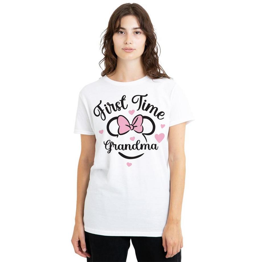 Minnie Mouse T-shirt First Time Grandma  