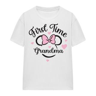 Minnie Mouse T-shirt First Time Grandma  