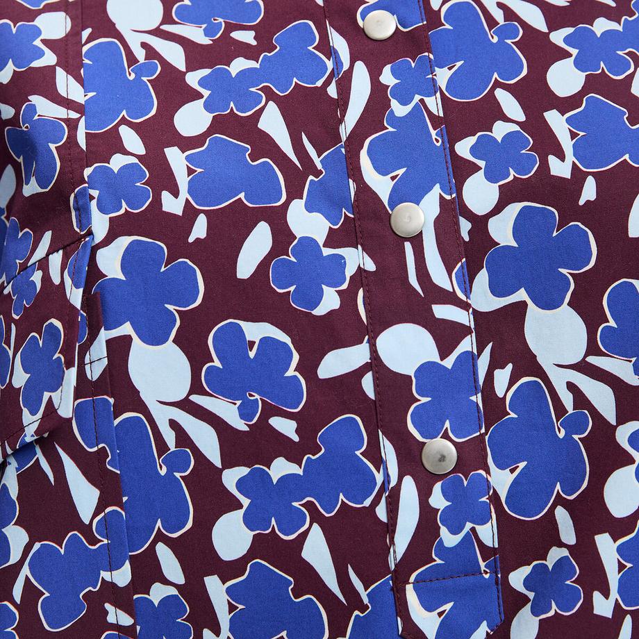 La Redoute Collections Camicia Collo Mao Floreale  